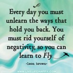 Rid Yourself of Negativity